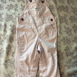 OshKosh B'gosh Light Pink Baby Overalls